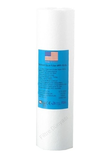 Filtre Dünyası Usa Su Arıtma Filtresi 3Lü Takım Arıtıcı Filtresi