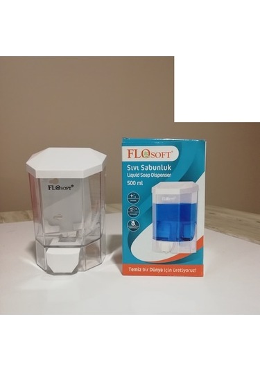 Flosoft Sıvı Sabun Dispenseri Aparatı 500 Ml 1 Adet