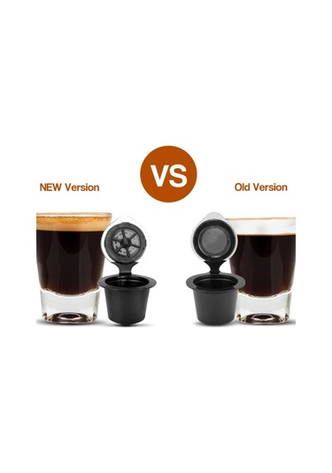 Gümüş İ Cafilas Nepc02 Yeniden Kullanılabilir Kahve Kapsülü Kahve Kapsülleri Filtresi Paslanmaz Çelik Kahve Makinesi Aks. 56600035