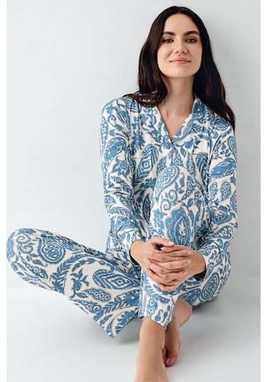 Pierre Cardin Kadın Krem Pijama Takımı Pc9076-s-v1 Krem