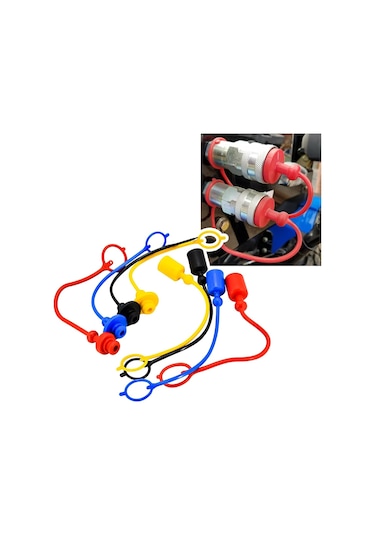 Xurunkeji Iso7241-a Iso-a Hidrolik Bağlantı Elemanı Erkek Toz Kapağı Ve Dişi Tapa Kapağı, Hidrolik Tapa Kapağı Bağlantı Seti B