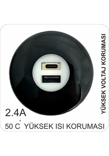 Usb Type-c Ve A Şarj Cihazı