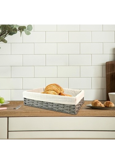 Maoyaya Suntek M Beden Gri Ekmek Sepeti - Pratik Ve Şık Saklama Çözümü Gri