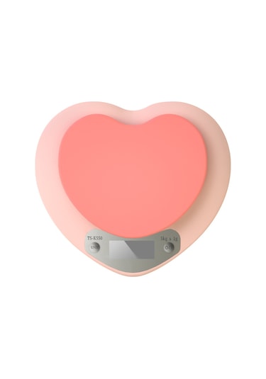 Tcherchi Elektronik Kalpli Pembe Mutfak Tartısı, Akıllı Mutfak Terazisi