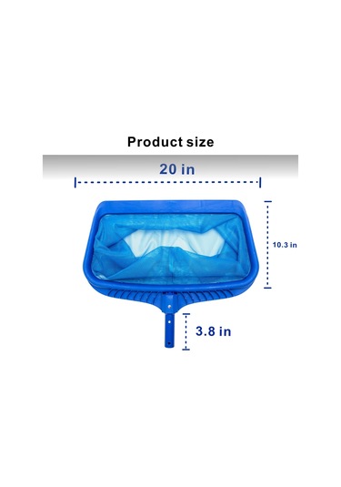 Gajeena Profesyonel Havuz Temizleme Aleti: Derin Katlı İki Katlı Ağ, Alüminyum Çerçeve, Büyük Kapasite Yaprak Ve Atık Toplayıcı Direç Yok