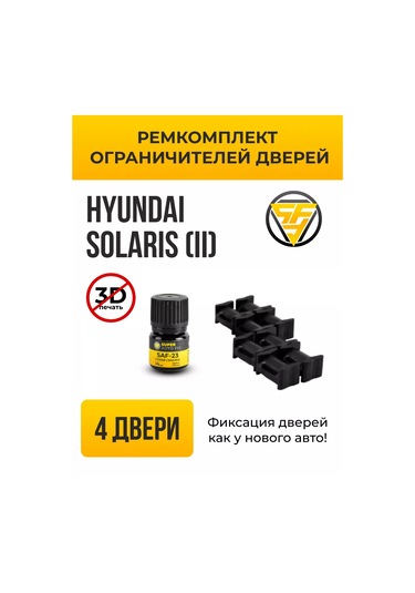 Superautofix Hyundai Solaris Kapı Sınırlama Düzeltim Seti 133724767