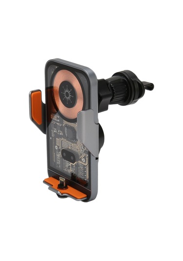 Tenfowee 15w Camlı Araç Kablosuz Şarj Cihazı, Otomatik Klem, 360 Döner, 200mah Batarya, 3 Adaptör 4.7-7 İnç Telefonlar