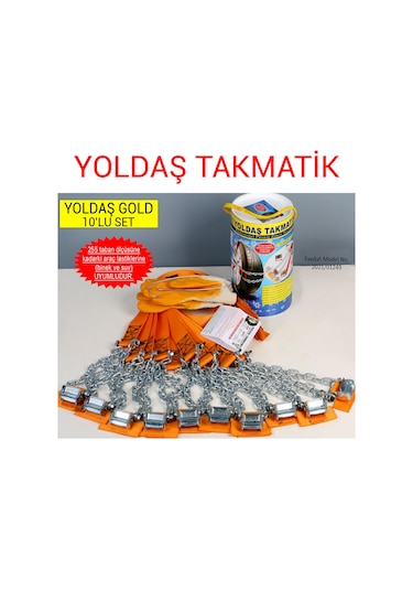 Yoldaş 10'lu Gold Takmatik Binek ve Suv ve Binek Araçlar İçin