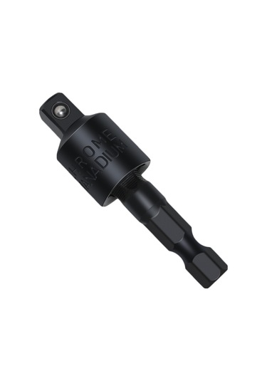 Vkemall Krom Vanadyum Çelik 3'lü 360 Döner Hex Kolu Uç Adaptr Seti - Dar Mekanlar İçin 105 Açı, Ev, Garaj Tamiri İçin Dayanıklı Takım