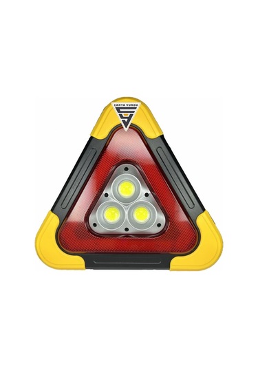 Şarjlı Üçgen Reflektör Işıklı I Kaz Ve Kamp Lambası