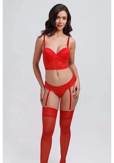 Jartiyer Takım Kadın 146 Ekru