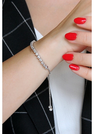 Argentum Concept - Gümüş Asansörlü Su Yolu Bileklik - B076501