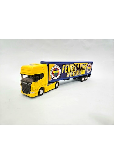 Welly 1/64 Ölçek Scanıa R730 Fenerbahçe Tır Maketi 24 Cm Boy