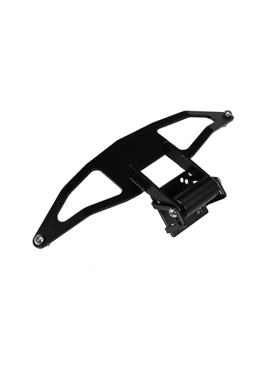 Yifomall Honda Vfr1200x Crosstourer 2012-2017 İçin Siyah Metal Gps Navigasyon Tutucu - 304 Paslanmaz Çelik, 22mm Çaplı Çubuk, Ön Cam Altı Konum, Suya Dayanıklı