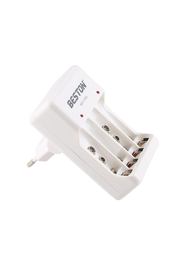 Beston BST-C802 AA-AAA 9V Pil Şarj Cihazı