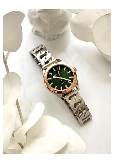 Ferrucci Fc63637 Çelik Tasarım Kadın Kol Saati+bileklik Hediye