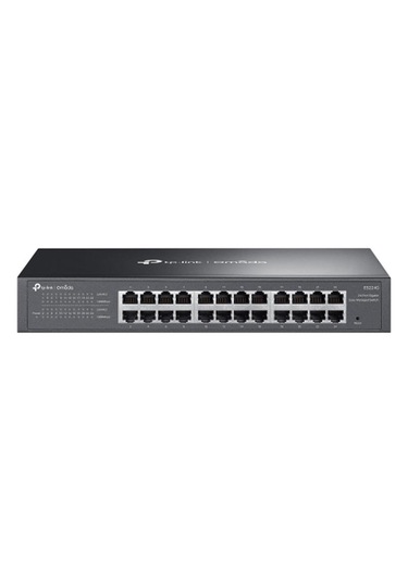 Omada Es224g, 24 Port Gigabit, Yönetilebilir, Metal Kasa Masaüstü/vesa Switch