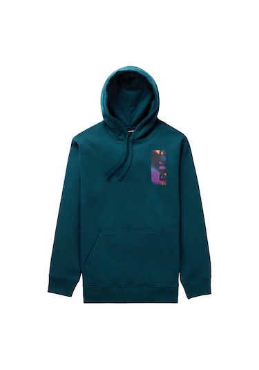Burton Burton Custom X Pullover Hoodie Erkek Yeşil Sweat 3700