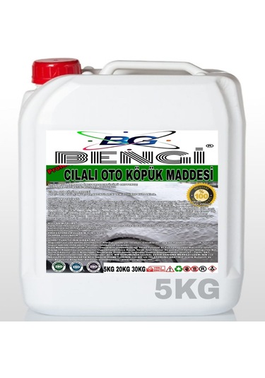 Cilalı Oto Köpük Fırçasız Profesyonel 5 Kg