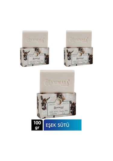 Akdeniz Eşek Sütü Sabunu 100 Gr 3 Adet Diğer