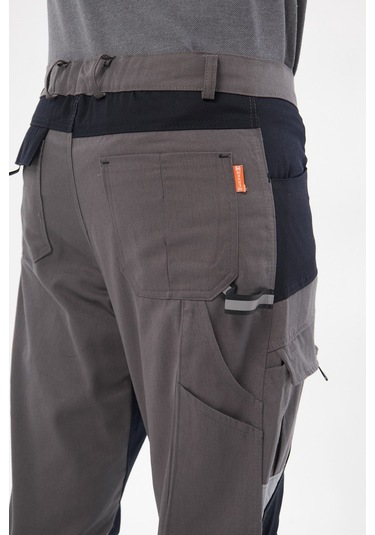 Orange Safety Harman Atak Pantolon Reflektörlü Singapore Gri İş 001