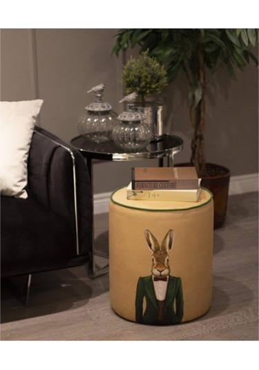 Mr. Rabbıt Puf Kumaşı Süettir. Uluslararası Solmama Sertifikasına Sahiptir. Çok Renkli