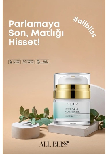 All Bliss Matlaştırıcı Yüz Kremi 50 Ml
