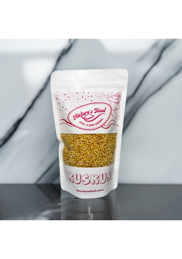 Tam Buğdaylı Kuskus. Tam Buğday Unu, İrmik, Yumurta, Tuz, Su.