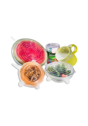 Taze Tutan Silikon Kapak Seti Çok Renkli