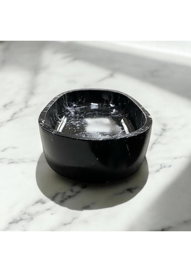 Dekor Dekoratif Tepsi Şık & Modern , Mum Kasesi, Orta Sehpa Obje Çok Amaclı Kase 1