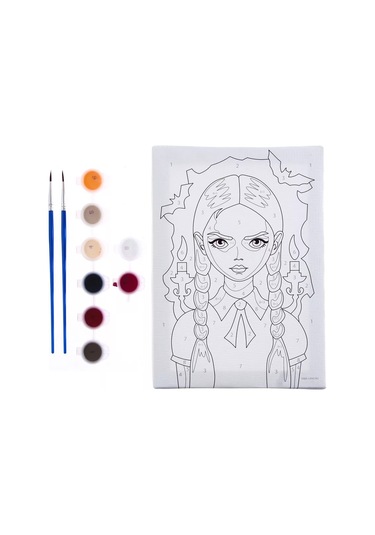 Skola Talantov Çocuklar İçin Numaralı Boyama Tablosu: Wednesday 160827334