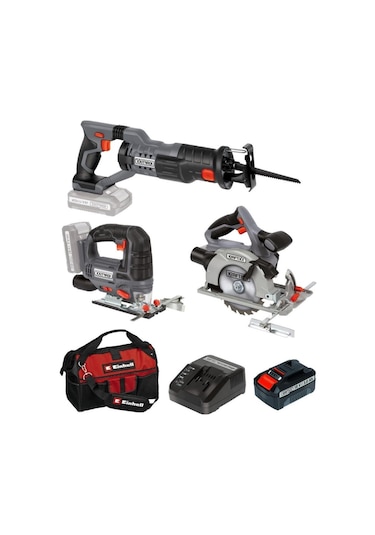 Kraftixx By Einhell Akülü Daire Testere Tilki Kuyruğu Dekupaj Set