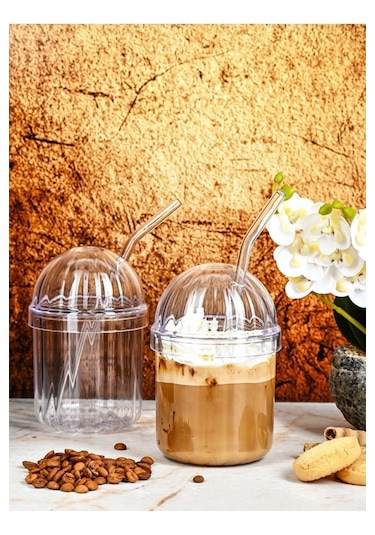 2 Adet Mika Oval Kapaklı Pinterest Bardak Kahve Ve Sunum Bardağı