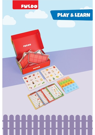 Puedo Shopping List Eşleştirme Ve Hafıza Oyunu