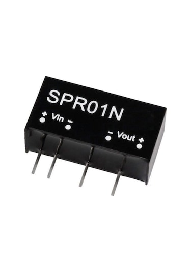 Meanwell Spr01n-12 ,24vdc 12vdc/84ma Dc-dc Konverter