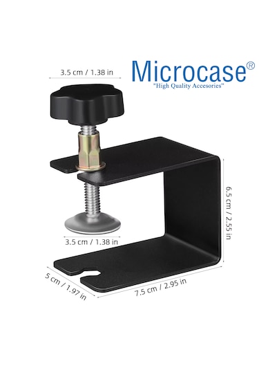 Microcase Metal Çok Amaçlı Sabitleme Aparatı Mengene 1 Adet AL5451