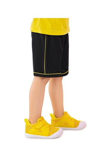 Kiko Kids Puppies Cırtlı Erkek Bebek İlk Adım Panduf Ayakkabı Sarı