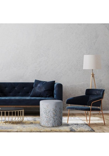 Mini Colorful Flowers Puf Kumaşı Süettir. Uluslararası Solmama Sertifikasına Sahiptir. Çok Renkli