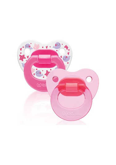 Wee Baby 2’li Damaklı Emzik No:3 Kız 18+ Ay