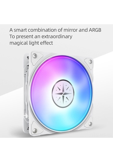 Didadodo Zeagınal 120mm Rgb Hidrolik Yataklı Soğutucu Fan - Sessiz, Yüksek Hava Akışı Sürdürülebilir Performans