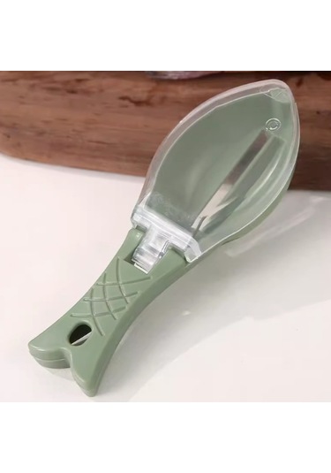 Balık Pulu Bıçak Kazıyıcı-yeşil Yeşil