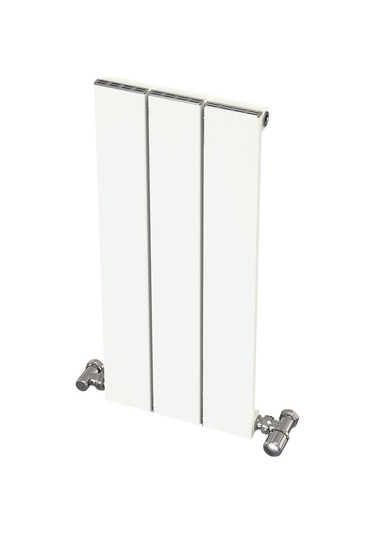 Alüminyum Radyatör 60x27 3 Dilim Kırık Beyaz Ral9010 Hestia