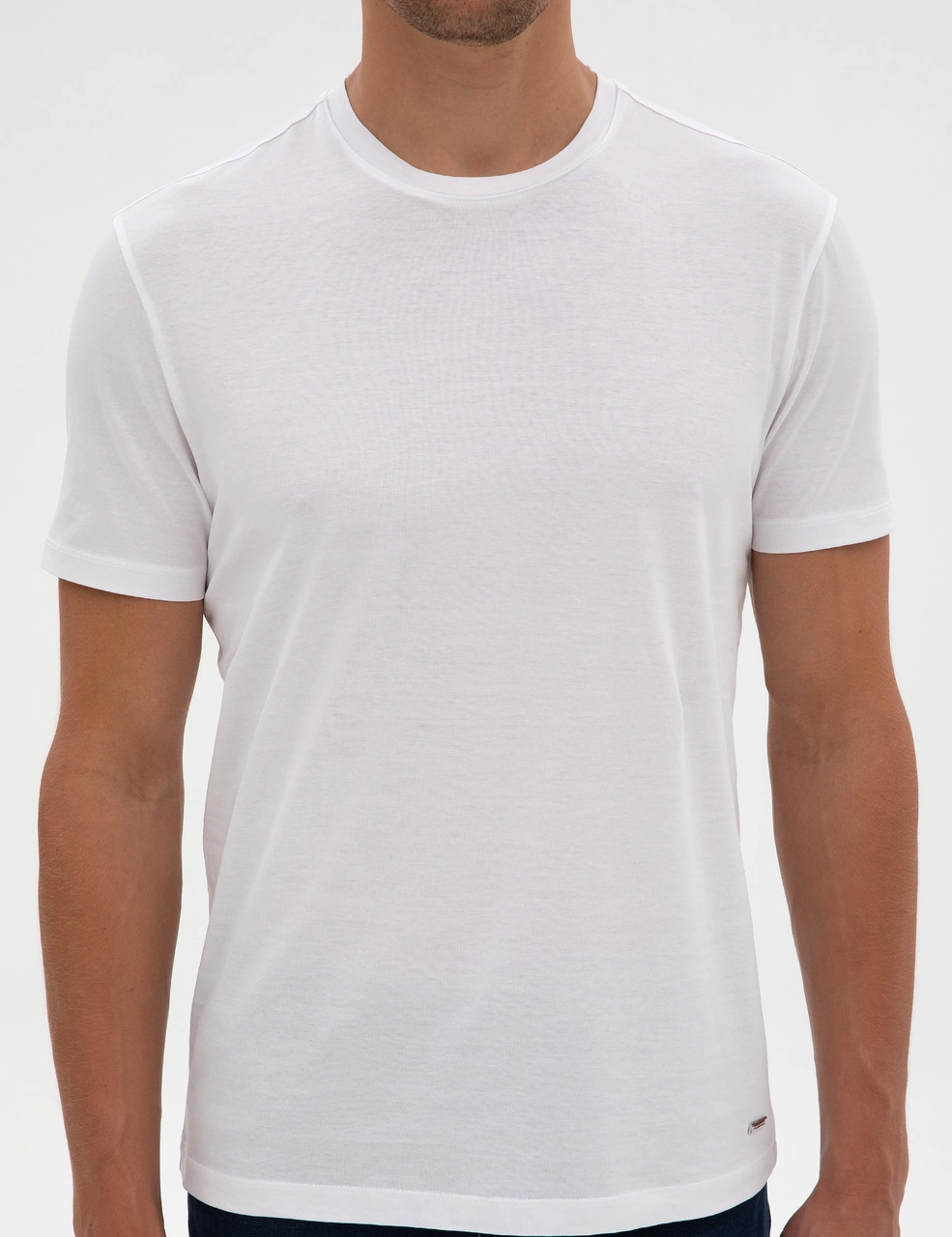 Pierre Cardin Erkek Beyaz Tişört Basic 50320102-vr013 Beyaz