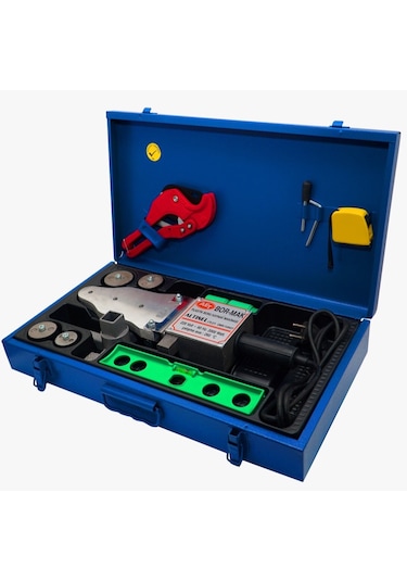 Bormak 2000 W Plastik Boru Kaynak Makinesi Seti