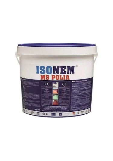 İsonem Ms Polia Likid Polymer Su Yalıtım Boyası 18 Kg Yeşil