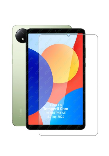 Xiaomi Redmi Pad Se 8.7 İnç Temperli Ekran Koruyucu Kırılmaz Cam