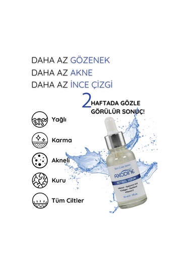 Axodine Cilt Yenileyici Yaşlanma Karşıtı Retinol Serum 30 ML
