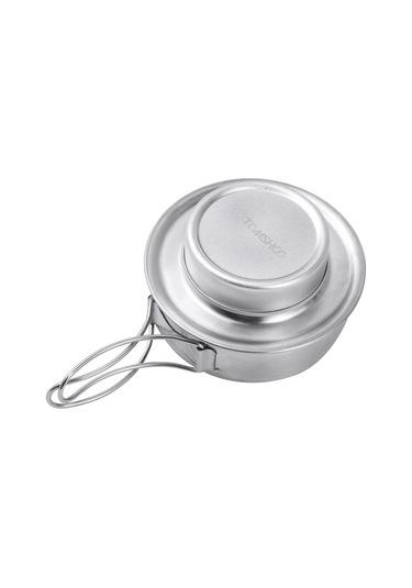 Tomshoo Çapraz Standlı Ve Kapaklı Kamp Alkol Sobası Y27173 Gümüş Gümüş