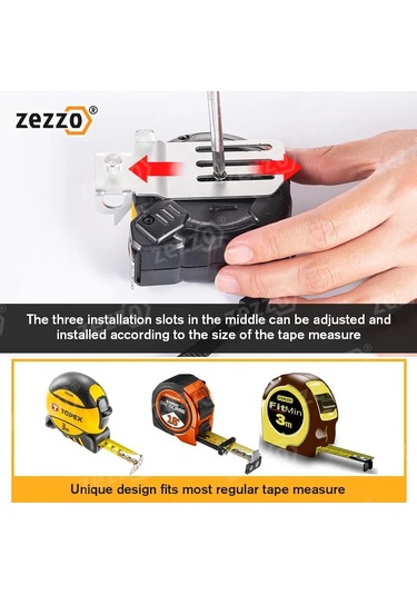 Adet Şerit Metre Sabit Klip İşaretlemesi Kolay Kazıma Çizim Çizgileri Ölçüm Ölçme Eki Araçları Esnek Cetvel Konum Kelepçesi