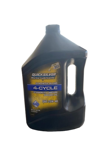 Quicksilver 4 Cycle Sae 25w40 Motor Yağı Tekne